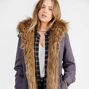 Urban Outfitters Members Only X UO Faux-Fur Parka
